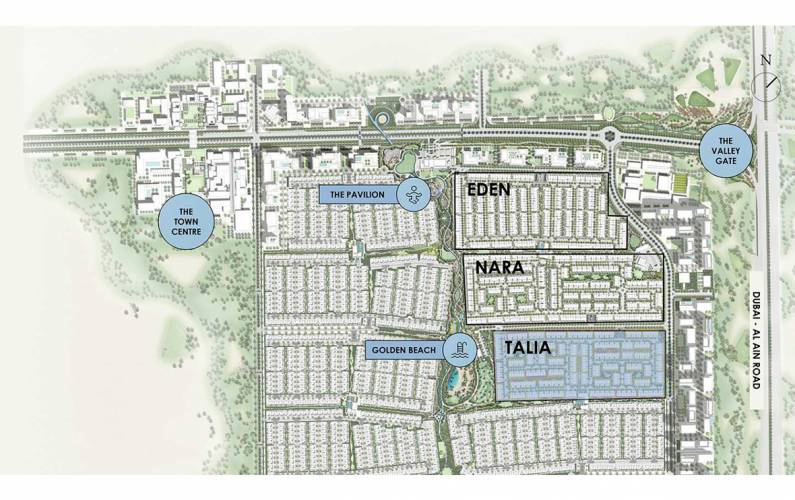 Site plan – Talia Villas