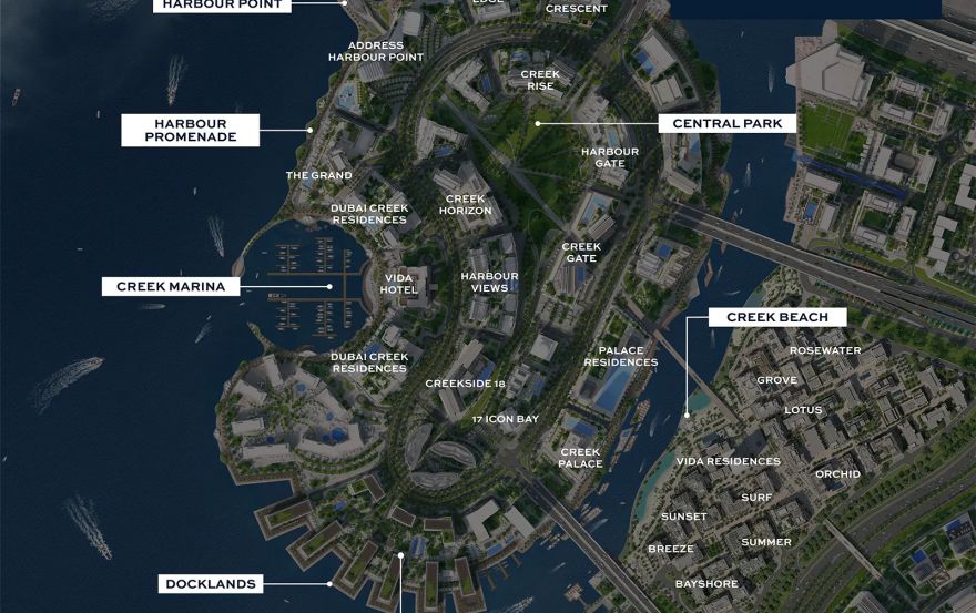 Site plan – The Cove 2