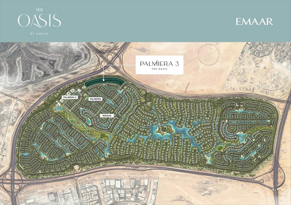 General plan – The Oasis Palmiera 3#1