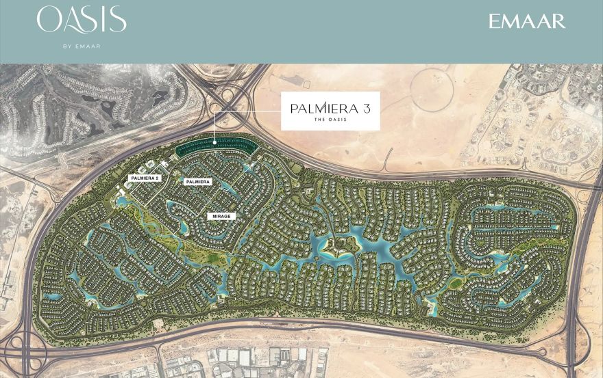 Site plan – The Oasis Palmiera 3