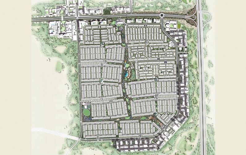 Site plan – The Valley