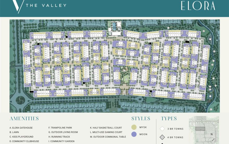 Site plan – The Valley Elora