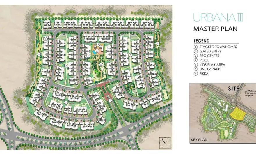 Site plan – Urbana III