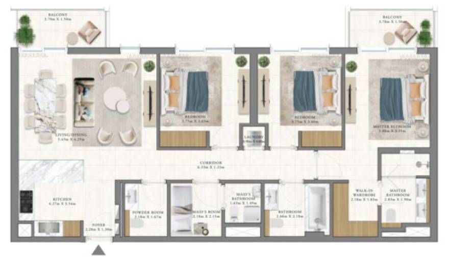 Plans Vida Residences Club Point