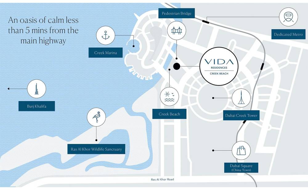 General plan – Vida Residences Creek Beach#1