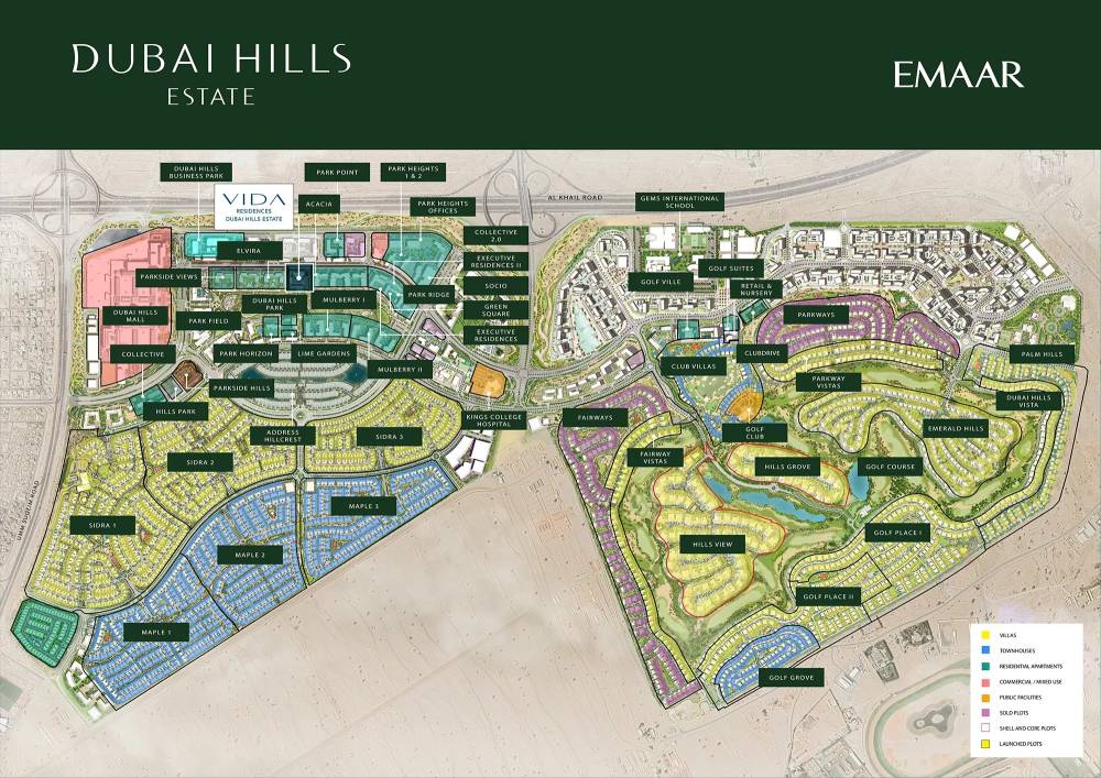 General plan – Vida Residences#1