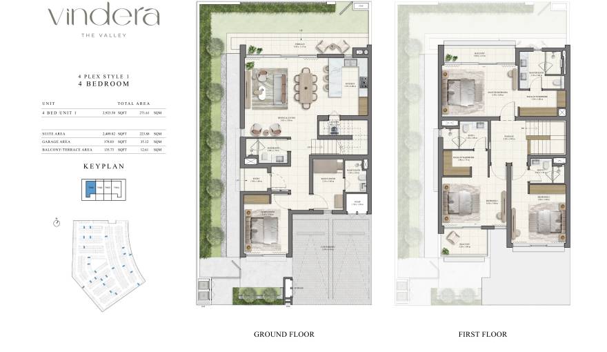 Plans Vindera The Valley