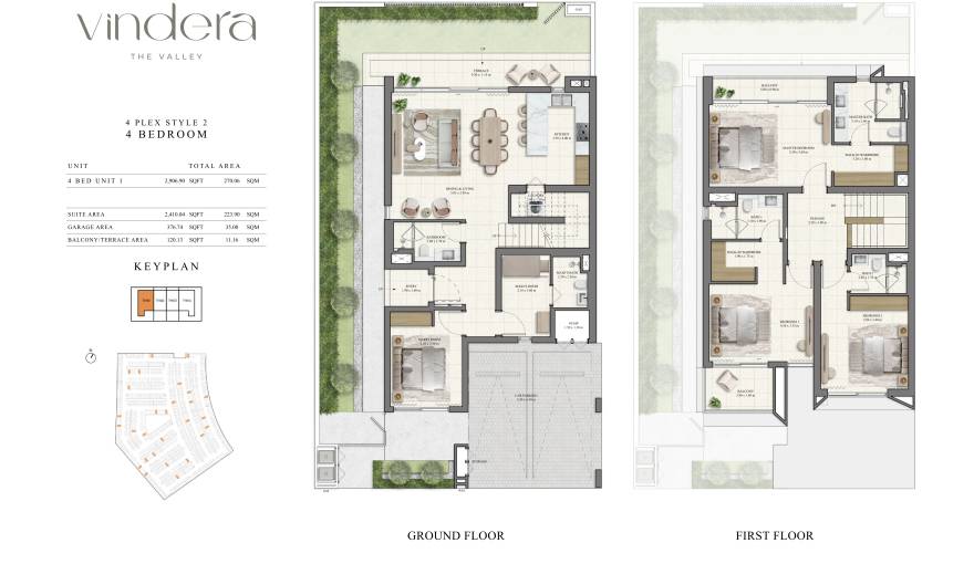 Plans Vindera The Valley