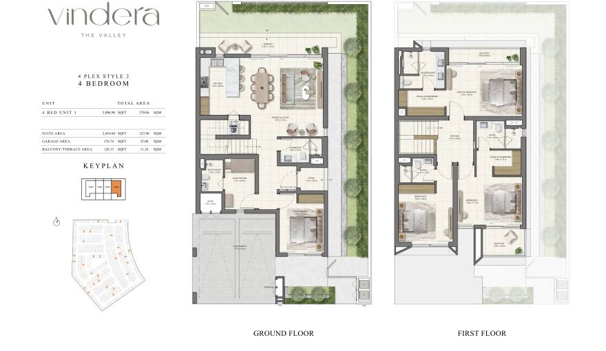 Plans Vindera The Valley