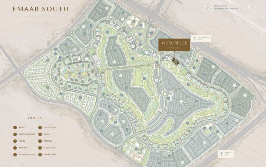 Site plan – Vista Ridge