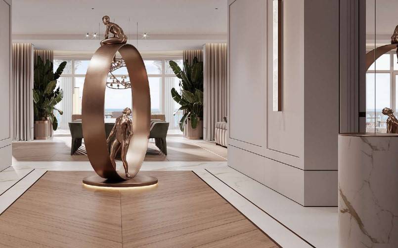 Interior design – Raffles Residences & Penthouses#10