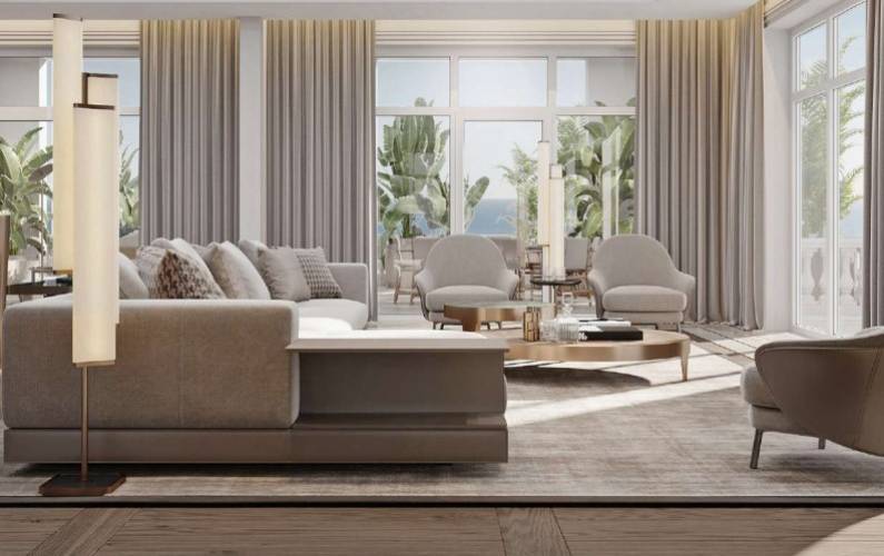 Interior design – Raffles Residences & Penthouses