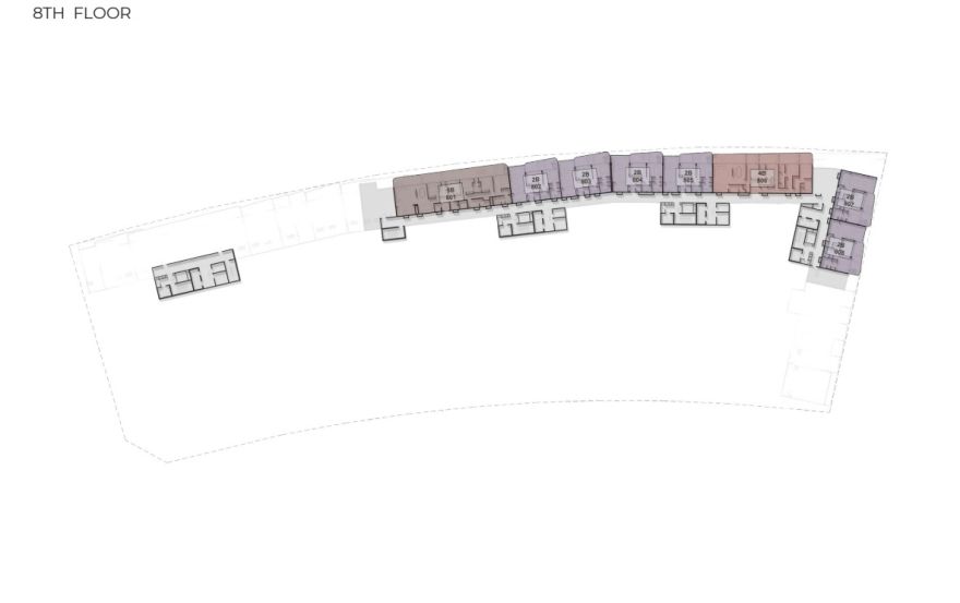 Site plan – Hilton Residences Al Raha
