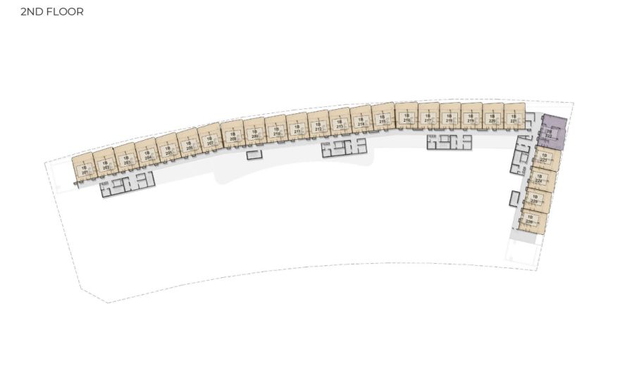 Site plan – Hilton Residences Al Raha