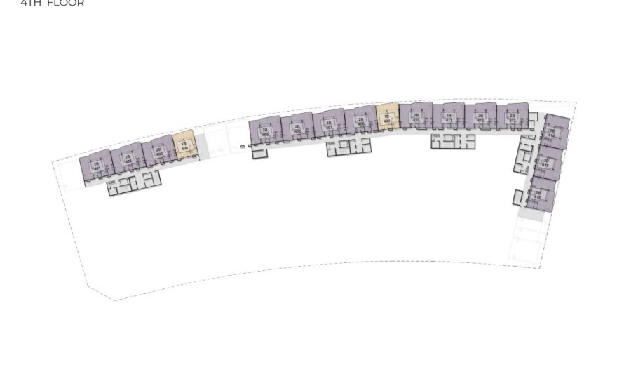 Site plan – Hilton Residences Al Raha