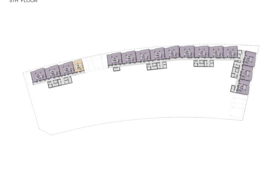 Site plan – Hilton Residences Al Raha