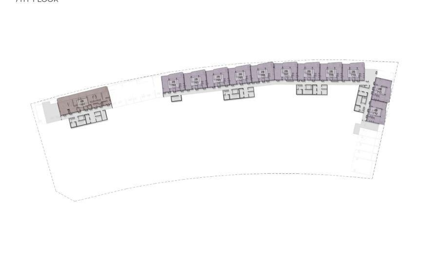Site plan – Hilton Residences Al Raha