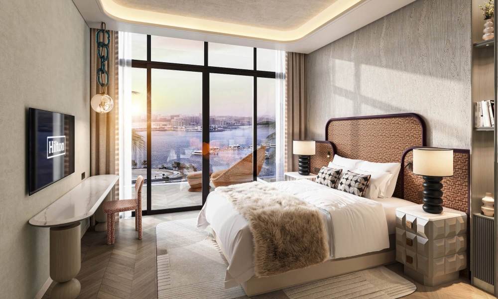 Interior design – Hilton Residences Al Raha#1