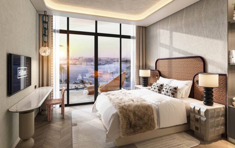 Interior design – Hilton Residences Al Raha