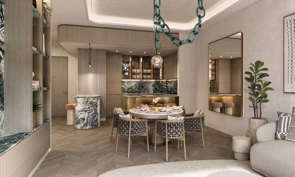Interior design – Hilton Residences Al Raha#2
