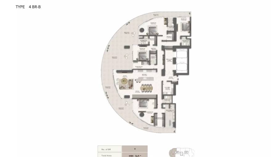 Plans Jumeirah Residences