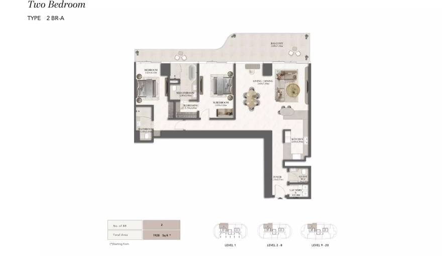Plans Jumeirah Residences