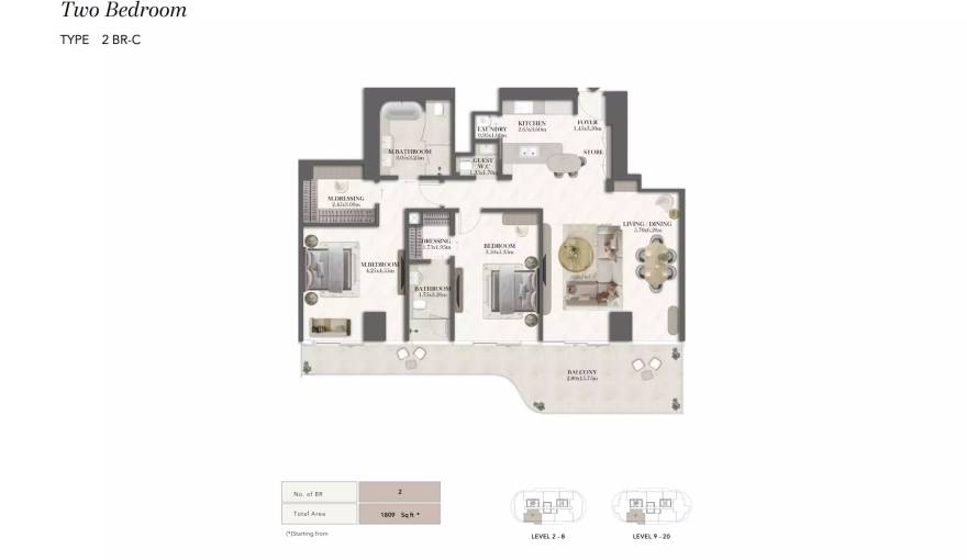 Plans Jumeirah Residences