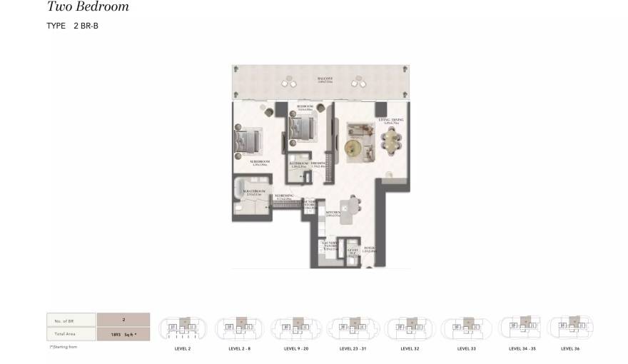 Plans Jumeirah Residences