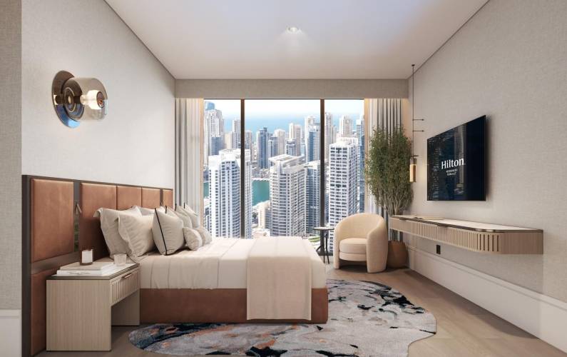 Interior design – Hilton Residences Dubai JLT