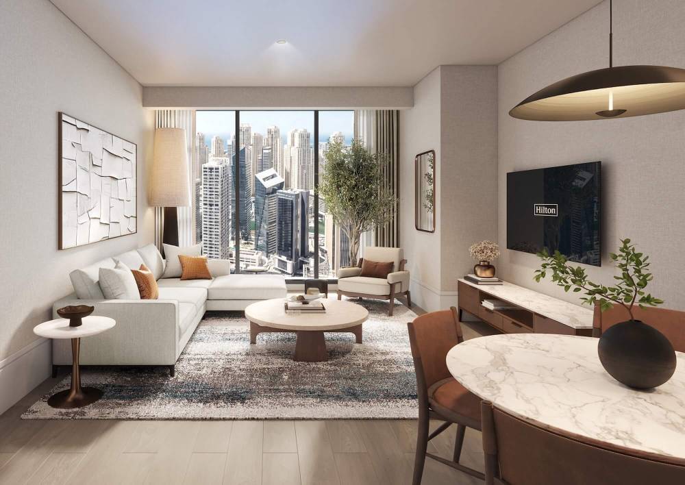 Interior design – Hilton Residences Dubai JLT#4
