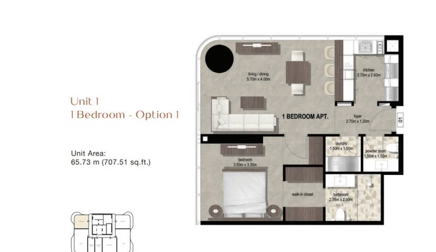 Plans Azha Millennium Residences
