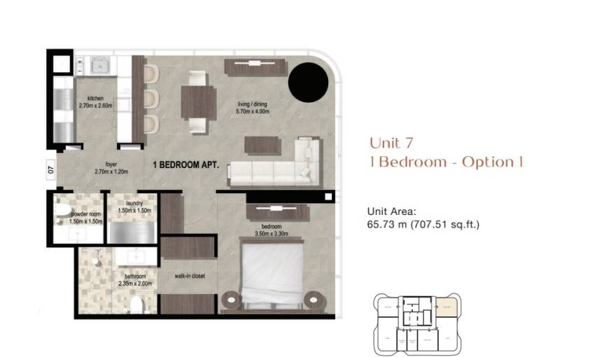 Plans Azha Millennium Residences