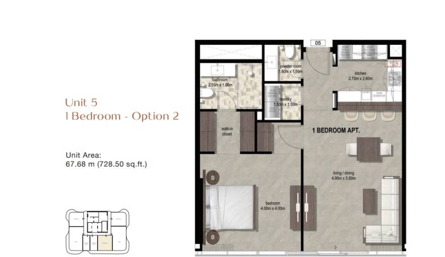 Plans Azha Millennium Residences