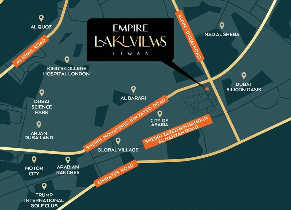 General plan – Empire Lakeviews#1