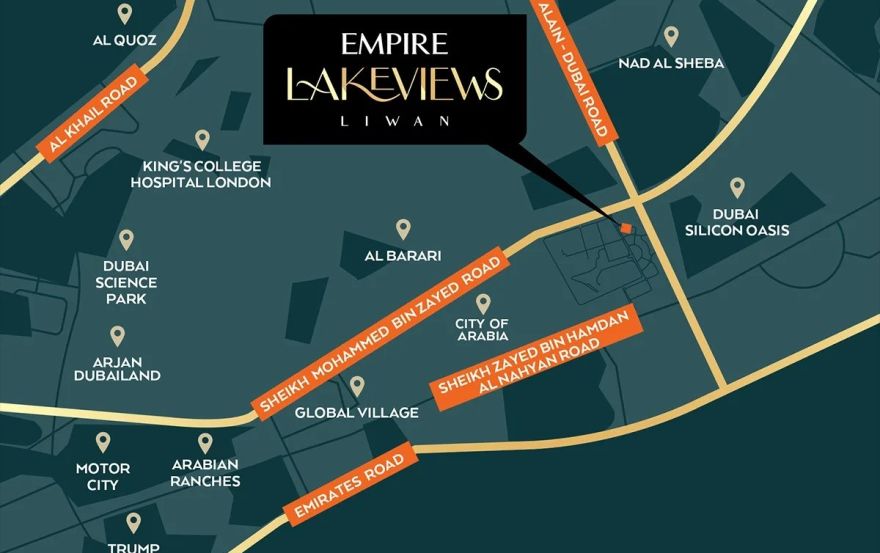 Site plan – Empire Lakeviews