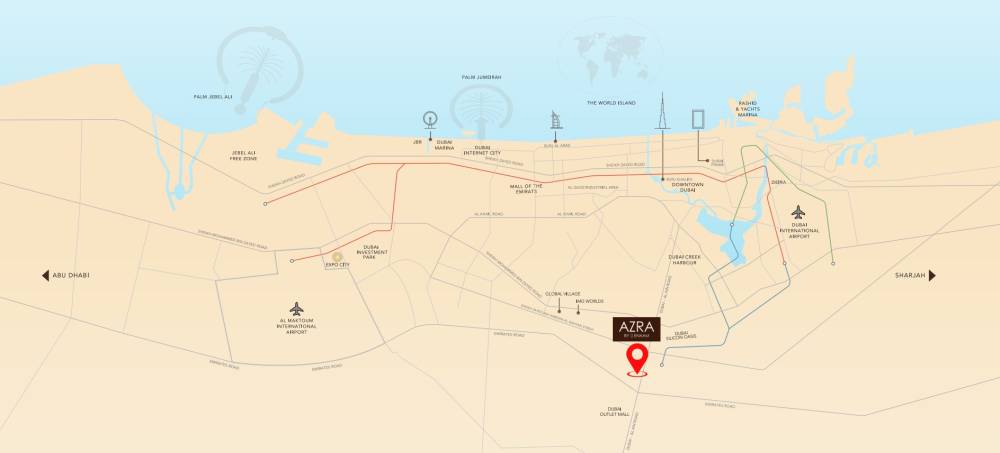 General plan – Azra Residence#1