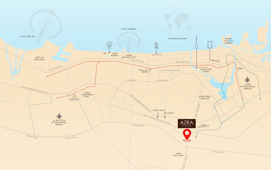 Site plan – Azra Residence