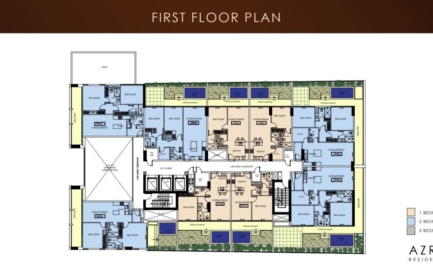 Site plan – Azra Residence