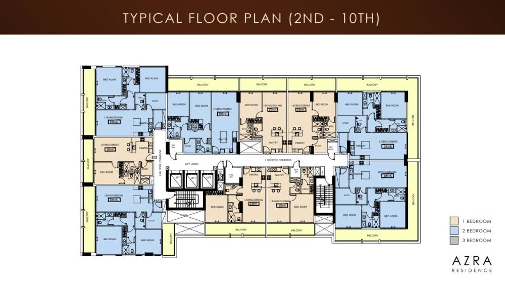 General plan – Azra Residence#3
