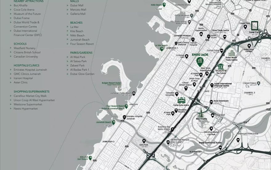 Site plan – Enso Jade