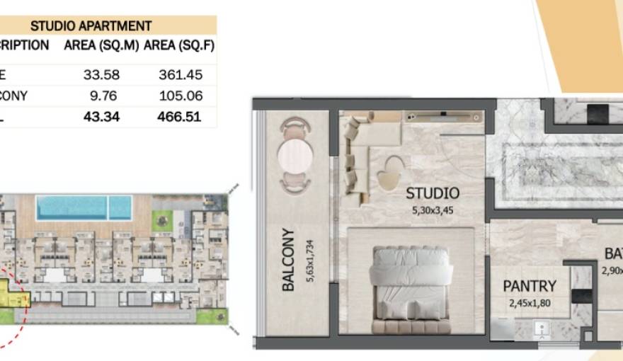 Plans Lusin Residences