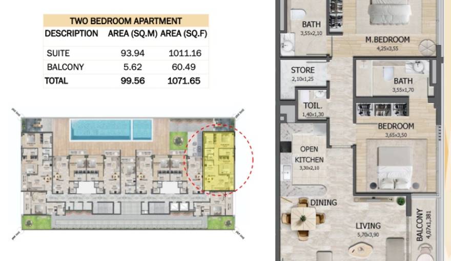 Plans Lusin Residences