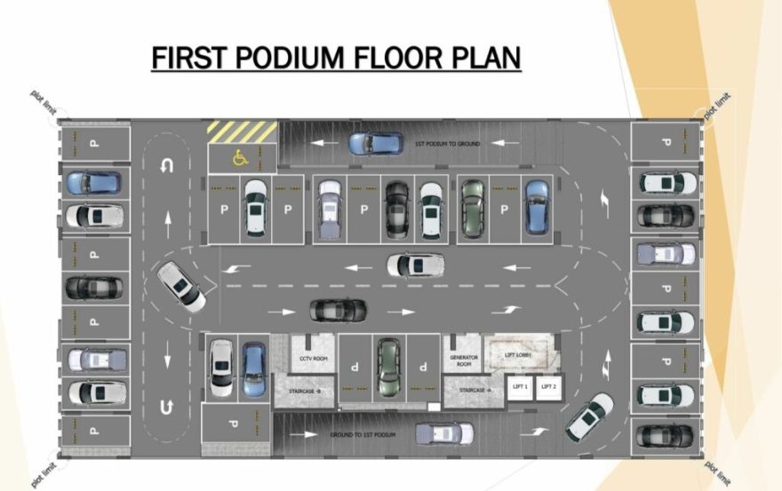 Site plan – Lusin Residences