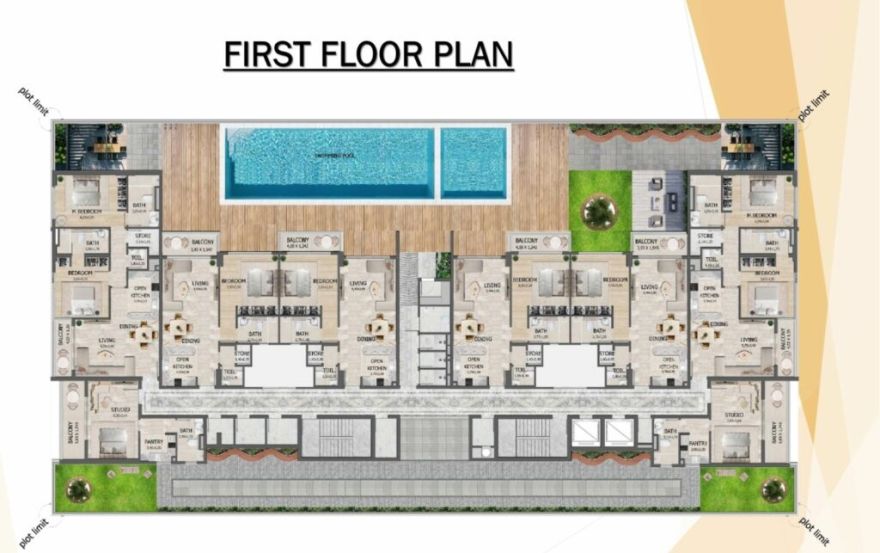 Site plan – Lusin Residences
