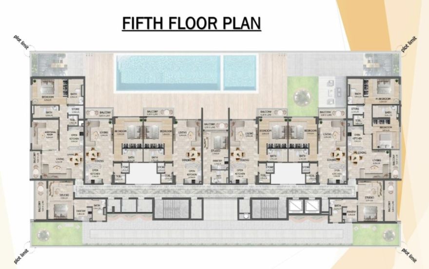 Site plan – Lusin Residences