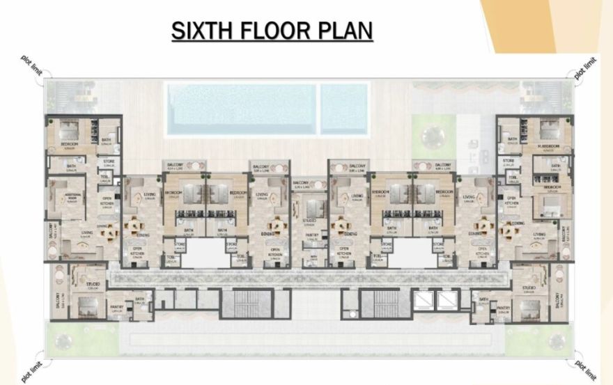 Site plan – Lusin Residences