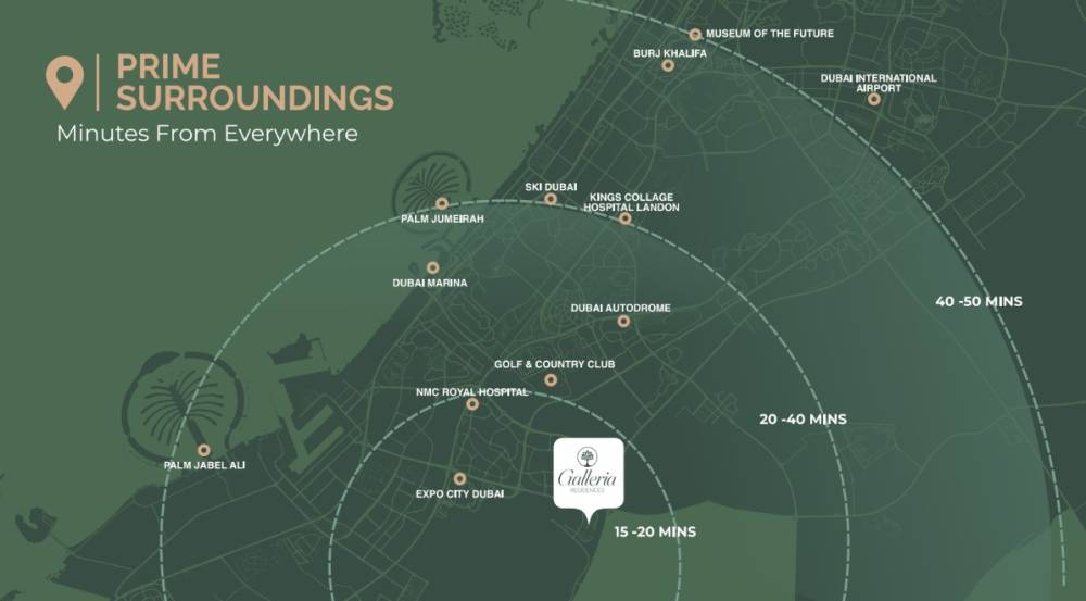 General plan – Galleria Residences#1