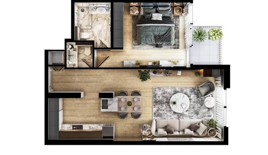 Plans Olivo Park Residence