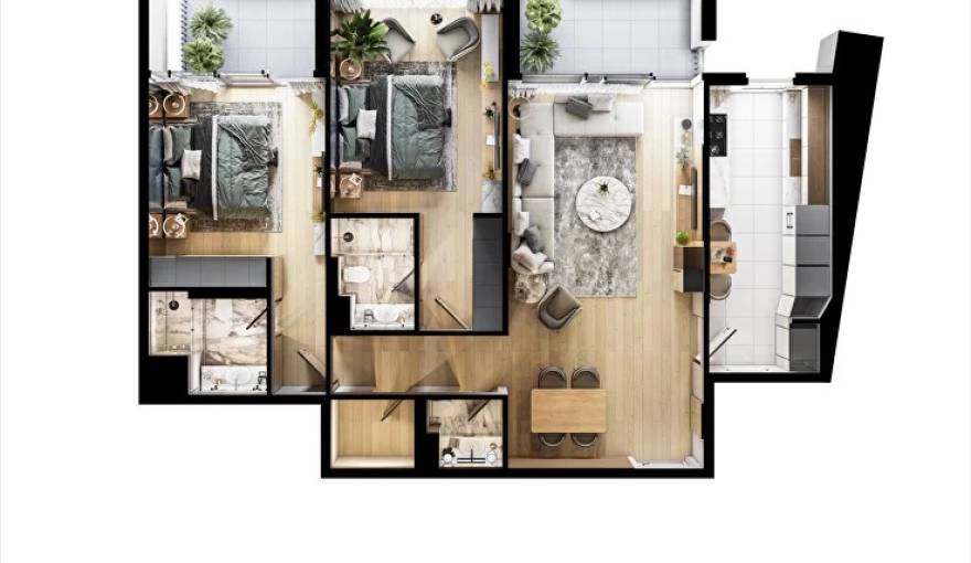 Plans Olivo Park Residence