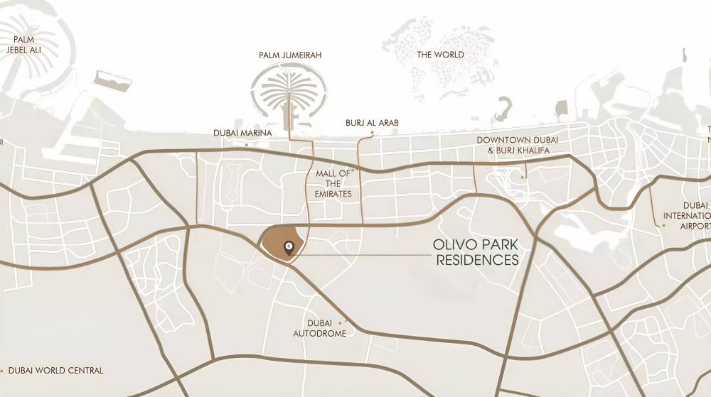 General plan – Olivo Park Residence#1